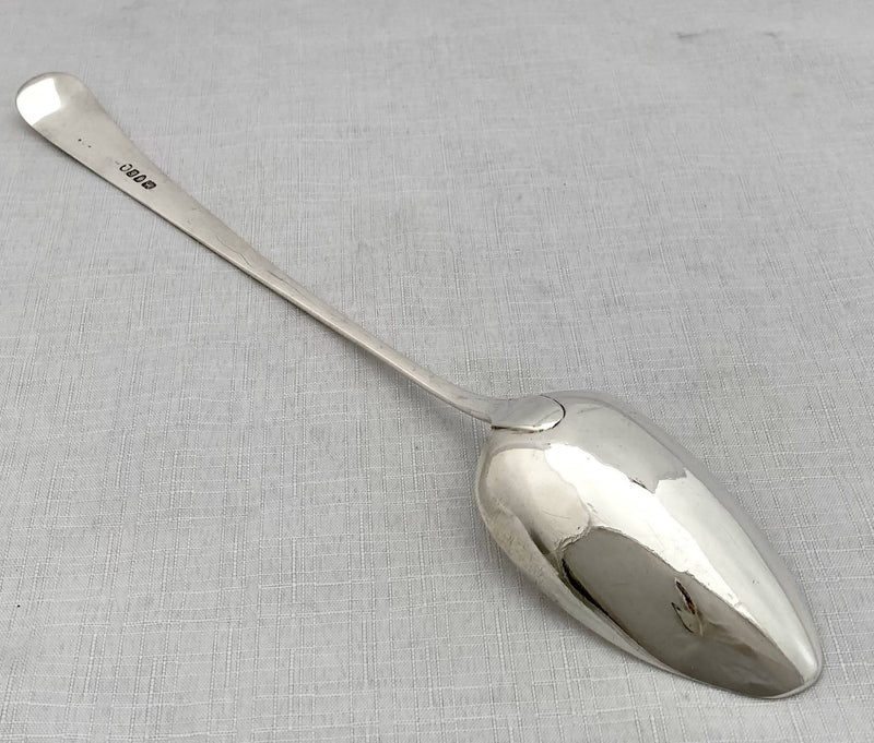 Georgian, George III, Silver Basting Spoon. London 1801. 2.4 troy ounces.