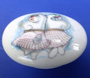 Royal Doulton Snowman Trinket Box - Highland Fling
