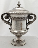 Georgian, George IV, Silver Cup & Cover, Hunting & Coursing Interest. London 1824 Joseph Angell I. 43.6 troy ounces.