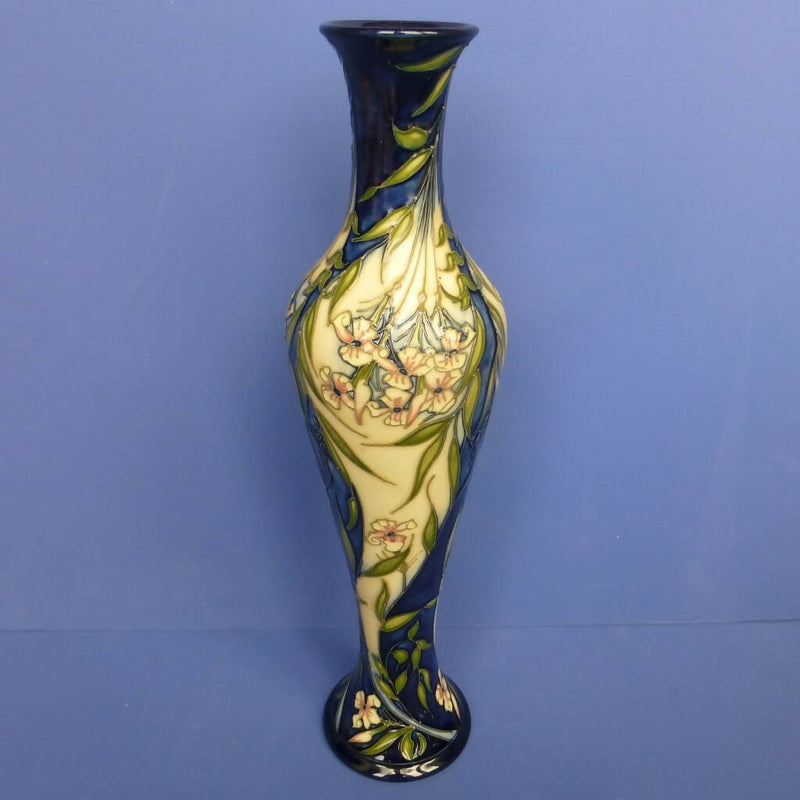 Moorcroft Limited Edition Vase - Jasmine By Rachel Bishop