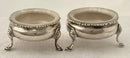 Georgian, George III, Pair of Silver Salts. London 1764. 3 troy ounces.