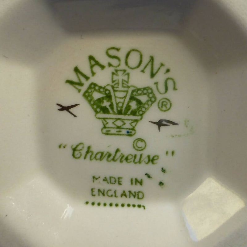 Masons Ironstone - Chartreuse Small Indian Vase