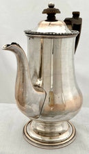 Georgian, George IV, Old Sheffield Plate Coffee Pot, circa 1820.