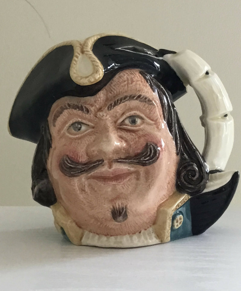 Royal Doulton Captain Henry Morgan character jug. Small version.