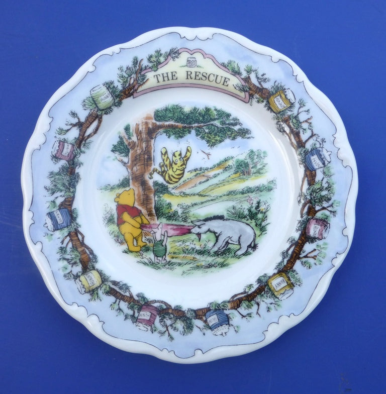 Royal Doulton Winnie The Pooh Plate - The Rescue