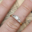 Art Deco Diamond Solitaire Ring