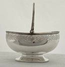Victorian Silver Sugar Basket. Sheffield 1880 Martin Hall & Co. 3.7 troy ounces.