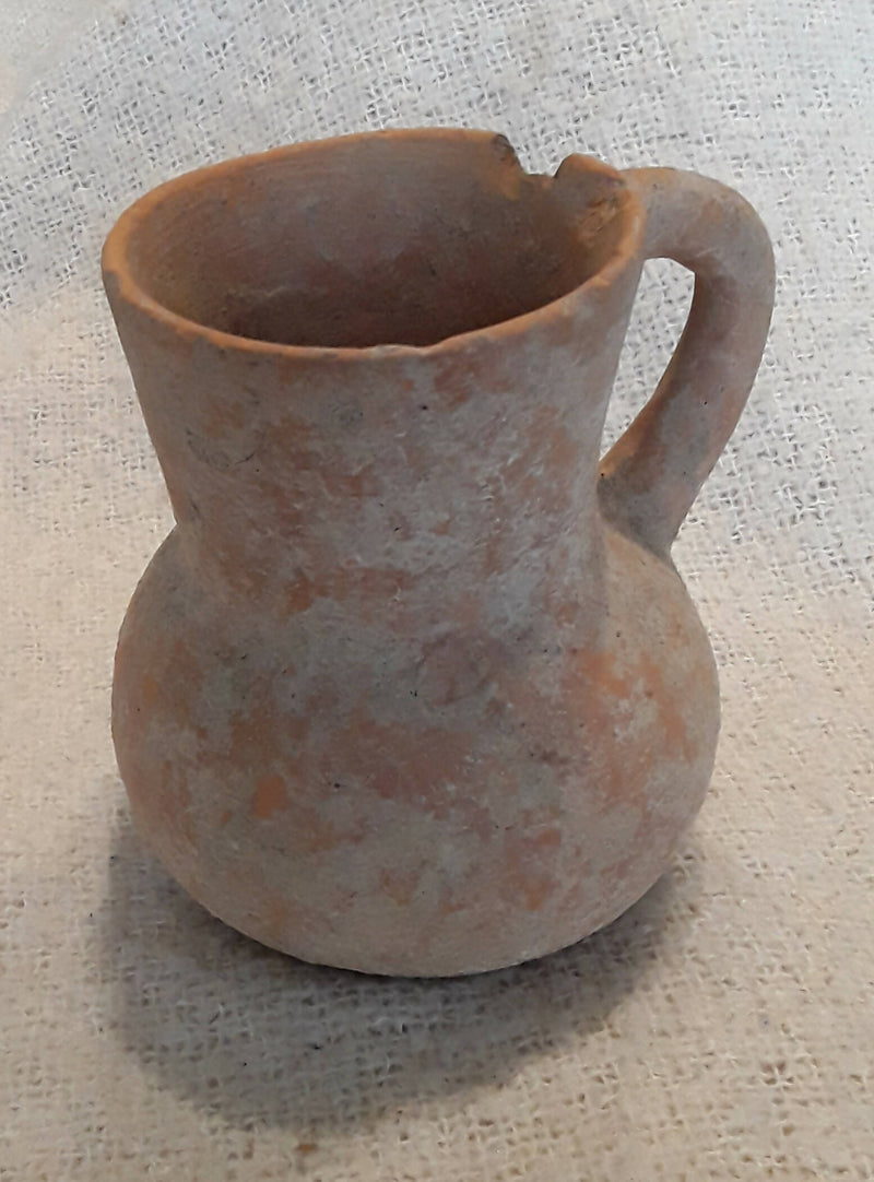 A Terracotta Holyland Period Medium Sized Juglet.