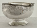Victorian Silver Sugar Basket. Sheffield 1880 Martin Hall & Co. 3.7 troy ounces.