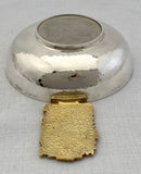 Elizabeth II York Minster Parcel Gilt Silver Bowl. London 1972 Hector Miller. 9.8 troy ounces.