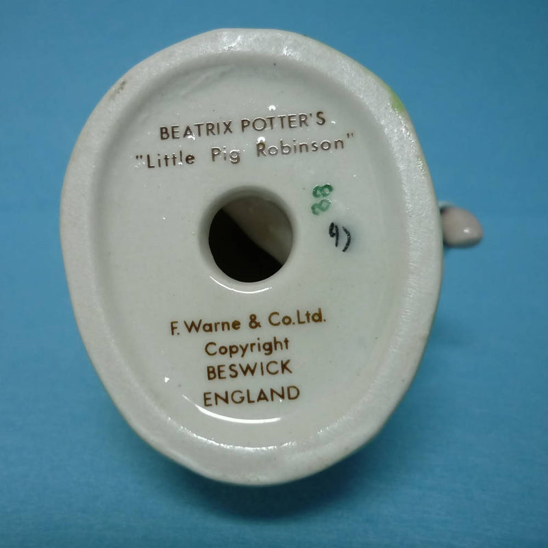 A Beswick Beatrix Potter Figurine Little Pig Robinson - BP3a