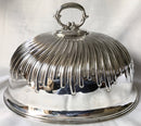 Mid Victorian silver plated meat dome. Boardman & Glossop, Sheffield, circa 1861 - 1877.