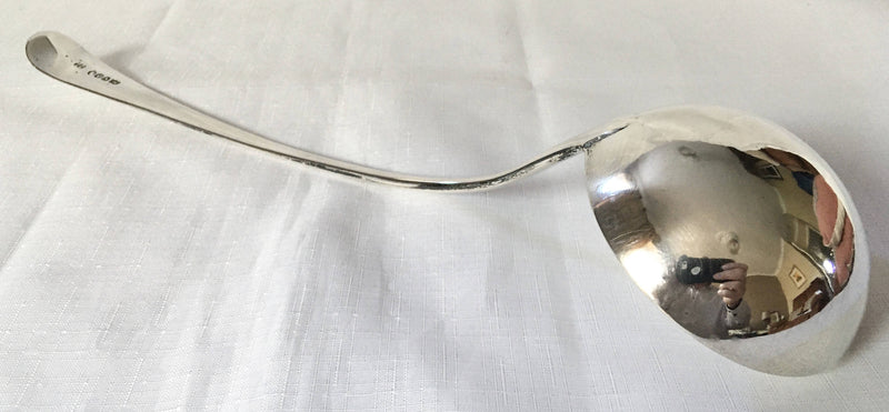 Georgian, George III, silver soup ladle. London 1796 George Smith III & William Fearn. 5.4 troy ounces.