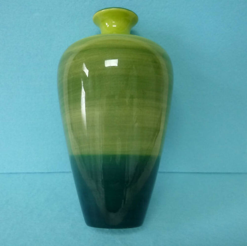 A Mid Size (6.1 inch) Moorcroft Colour Trial Vase. Excellent Condition.
