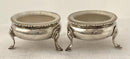 Georgian, George III, Pair of Silver Salts. London 1764. 3 troy ounces.