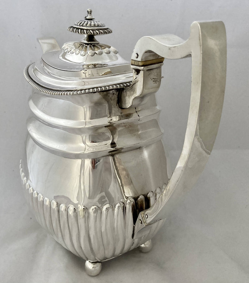 Georgian, George III, Silver Coffee Biggin. London 1810 William Bennett. 26 troy ounces.