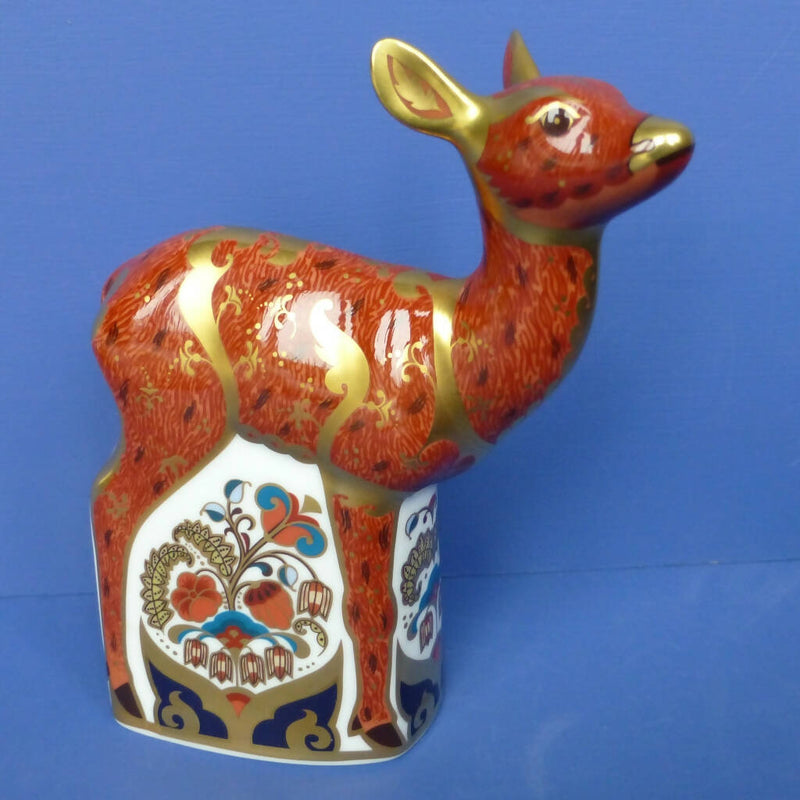 Royal Crown Derby Paperweight - Fawn