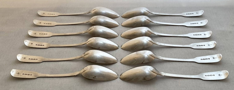 Solid silver clearance teaspoons