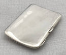 Edwardian Silver Cigarette Case. London 1904 Charles & George Asprey. 1.6 troy ounces.