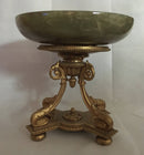 Regency style gilt metal and onyx centrepiece, circa 1920's.