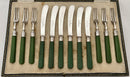 George V, Harrods Silver Plated Tea Cutlery Set for Six Persons, circa 1925.