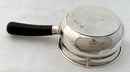 Danish 830 Silver Brandy Pan. Assay Marks for Johannes Siggaard 1940.