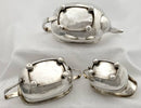 Georgian, George III, Silver Tea Set. London 1816 Rebecca Emes & Edward Barnard I. 37 troy ounces.