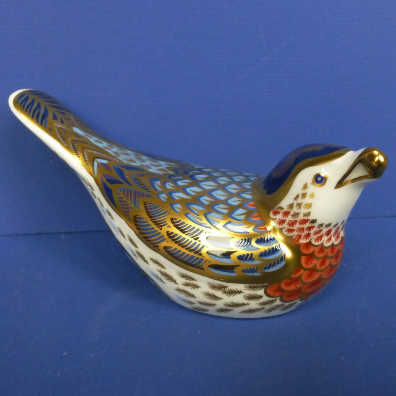 Royal Crown Derby Paperweight - Bluebird (Boxed)