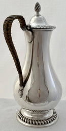 Georgian, George III, Silver Hot Water Jug. Arms of Bayntun & Northcote. London 1770 Daniel Smith & Robert Sharp. 22.5 troy ounces.