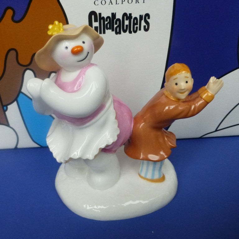 Coalport Snowman - Dance The Night Away (Boxed)