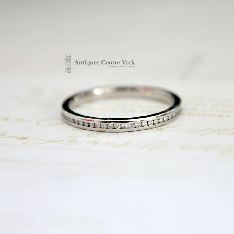 Platinum Diamond Full Eternity Ring