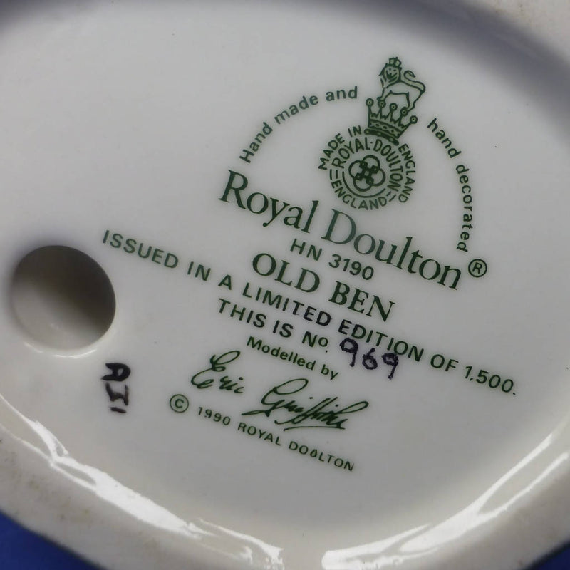 Royal Doulton Limited Edition Figurine - Old Ben HN3190