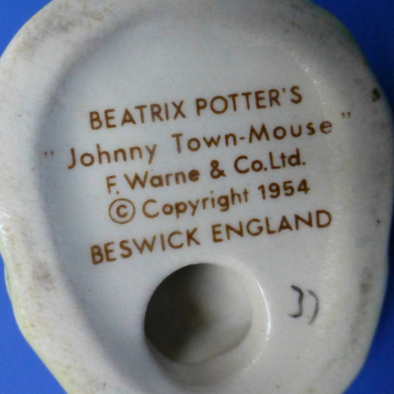 Beswick Beatrix Potter Figurine - Johnny Townmouse BP3B