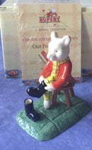 Royal Doulton Rupert Out For The Day Figure Royal Doulton Rupert the Bear in Wellington Boots