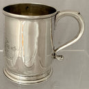Georgian, Early George II, Silver Mug. London 1729 Thomas Mason. 6.3 troy ounces.