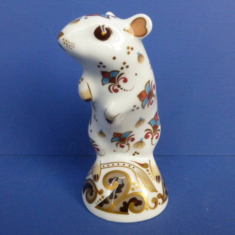 Royal Crown Derby Paperweight - Gerbil