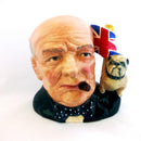 Royal Doulton Large Character Jug WinstonChurchill D6907 - Character Jug Of The Year 1992