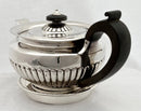 Georgian, George III, Silver Teapot & Stand. London 1808 William Burwash & Richard Sibley. 21 troy ounces.