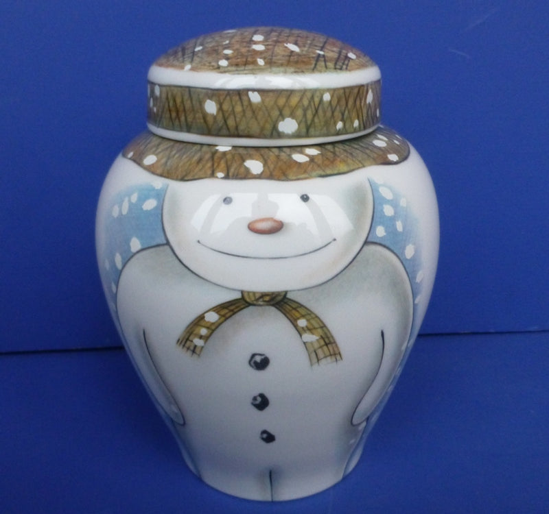 Royal Doulton Large Snowman Ginger Jar