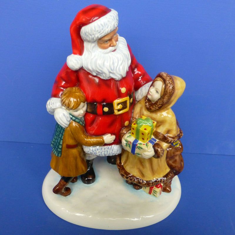 Royal Doulton Father Christmas Figurine of The Year 2012 - Christmas Joy HN5548