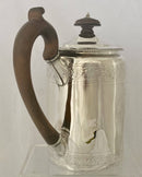 Georgian, George III, Silver Coffee Biggin. London 1804 Robert Hennell I & Samuel Hennell. 17 troy ounces.