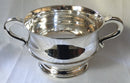 Garrards silver, twin handled, trophy bowl. London 1928 Garrard & Co. Ltd. 43 troy ounces.