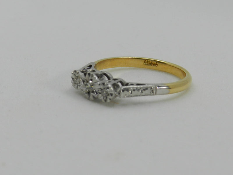 Diamond three stone Ring