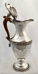 Georgian, George III, Old Sheffield Plate Claret Jug, circa 1780.