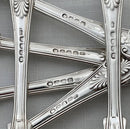 Georgian, George III, Set of Eighteen Silver King's Pattern Tablespoons, Crested for Maltby. London 1810 Paul Storr. 63 troy ounces.