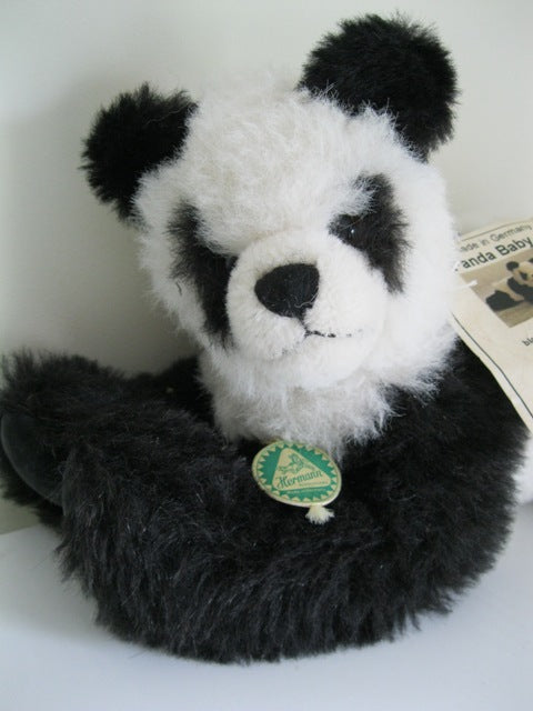 Herman Baby Panda Teddy Bear Alpaca Limited Edition. 12”