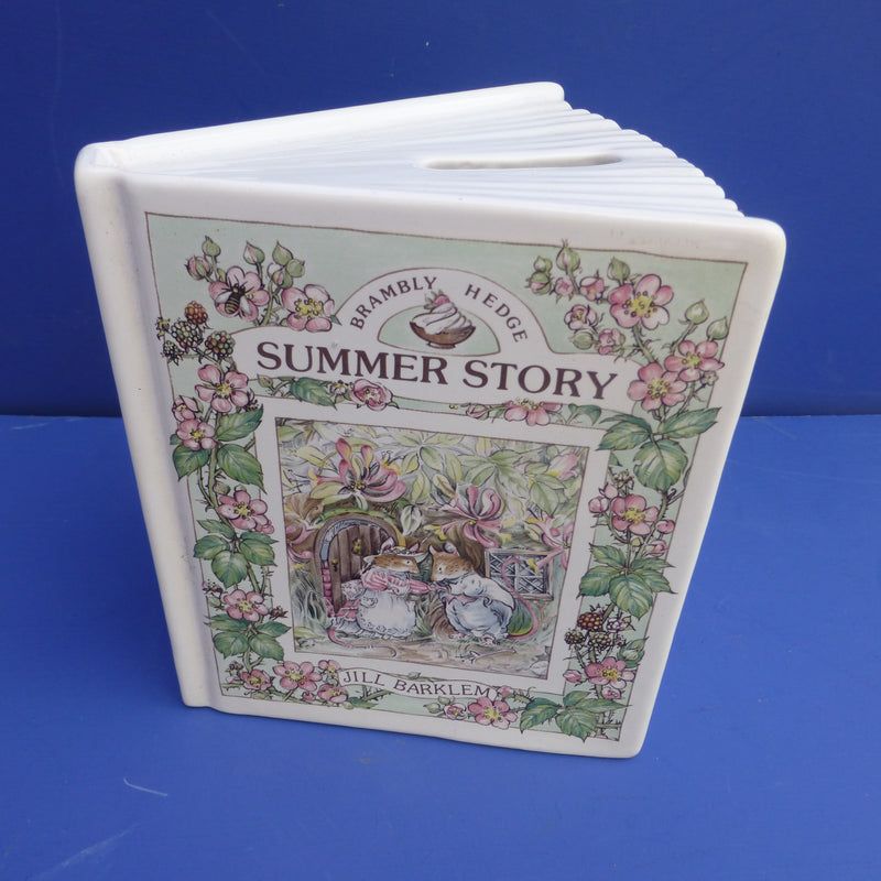 Royal Doulton Brambly Hedge Savings Book Money Box - Summer