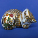 Royal Crown Derby Paperweight Cottage Garden Kitten