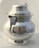 19th Century Silver Plate on Copper Ale Jug