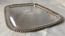 Georgian, George III period, Old Sheffield Plate waiter with stag crest, circa 1810 - 1820.